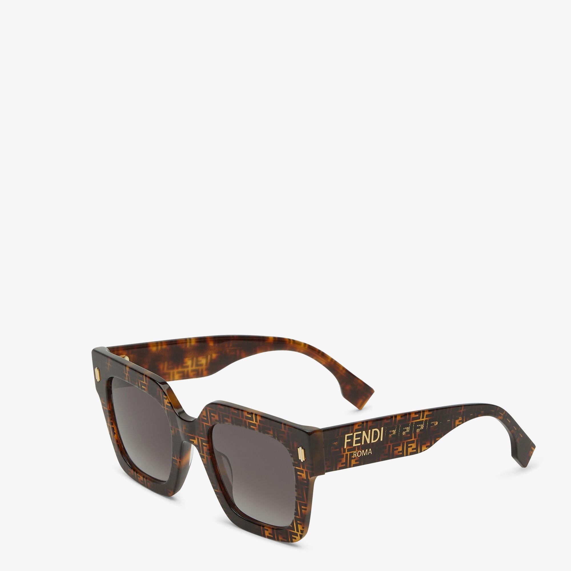 Fendi RomaHavana acetate sunglasses Product Image