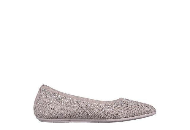 SKECHERS Cleo 2.0 - Glitzy Daze (Taupe Sparkle) Women's Shoes Product Image