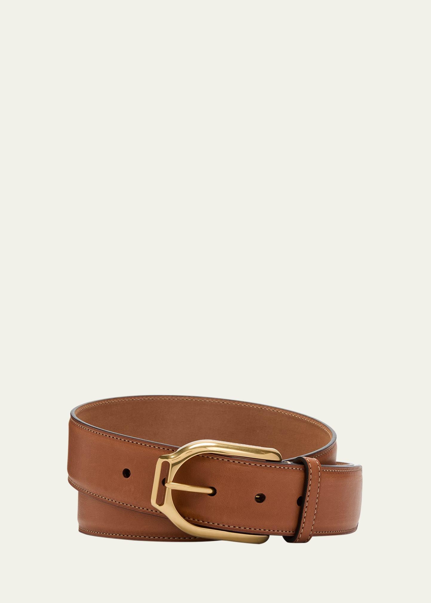 Mens Welington Calfskin Belt, 38mm Product Image