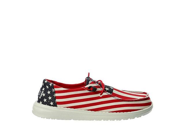 Heydude Womens Wendy Patriotic Slip On Sneaker Product Image