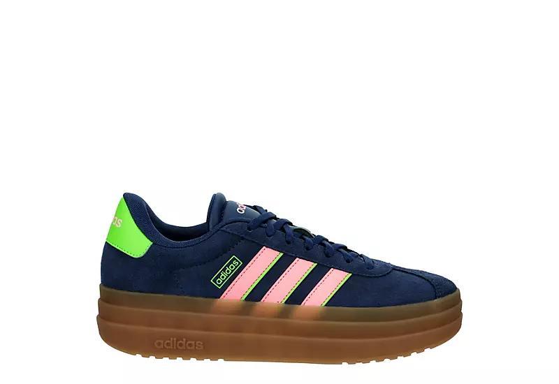 Adidas Womens Vl Court Bold Platform Casual Sneakers from Finish Line - Scarlet Product Image