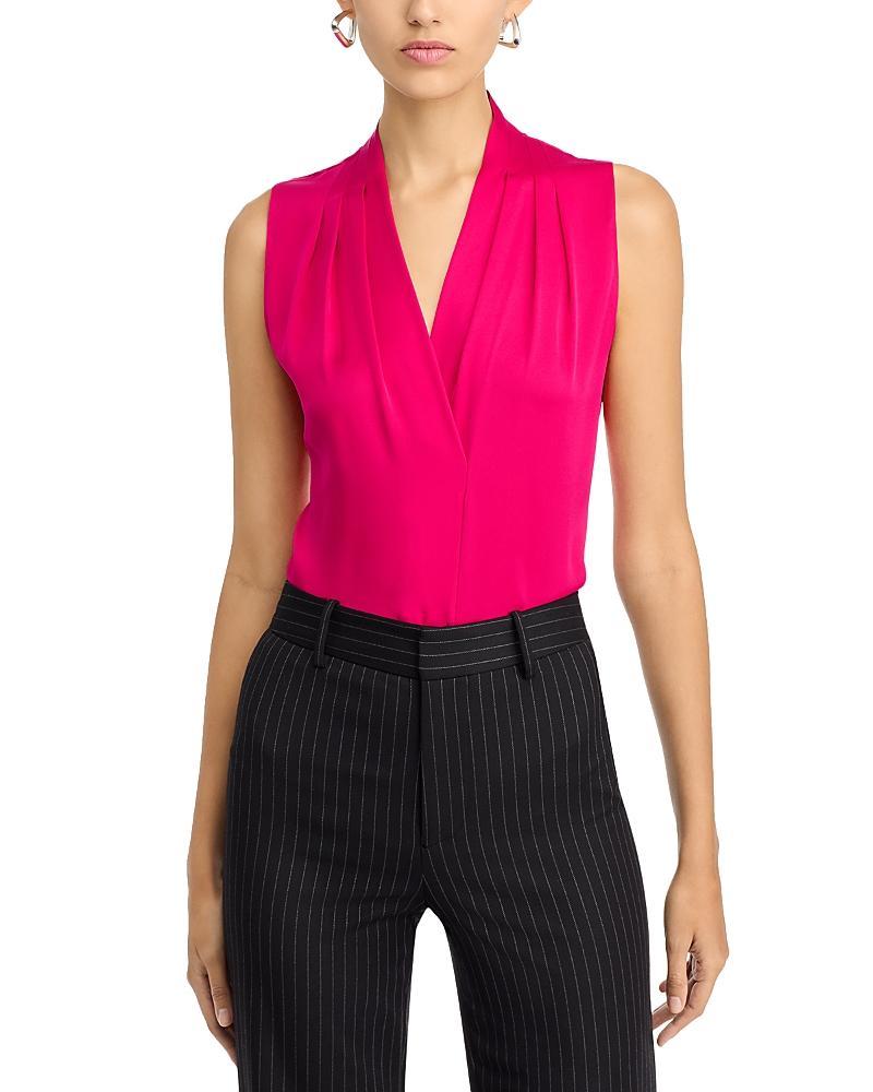 Mila Silk-Stretch Sleeveless Top Product Image