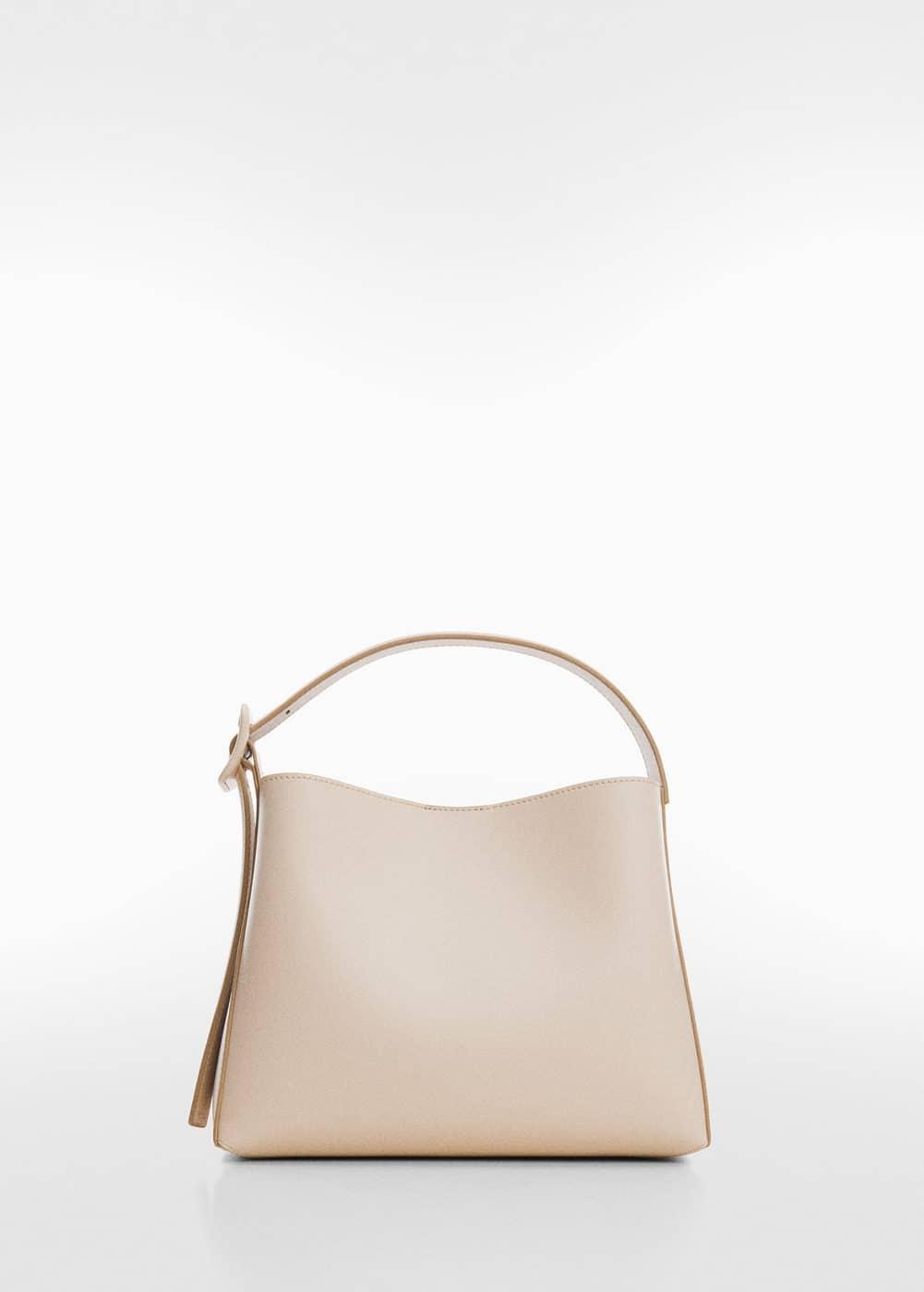 MANGO - Shopper bag with buckle - One size - Women Product Image