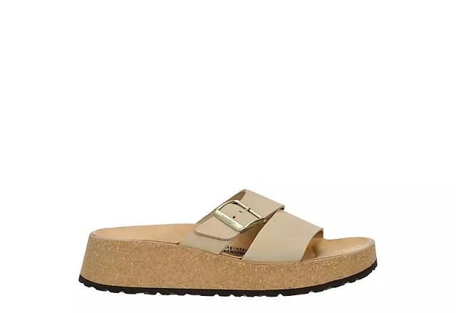 Birkenstock Papillio by Birkenstock Almina Platform Sandal - Nubuck (Sandcastle) Women's Shoes Product Image