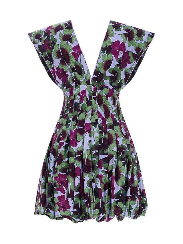 Womens Annato Fortuna Floral Minidress Product Image