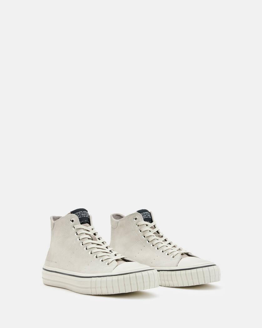 Lewis Lace Up Suede High Top Sneakers Product Image