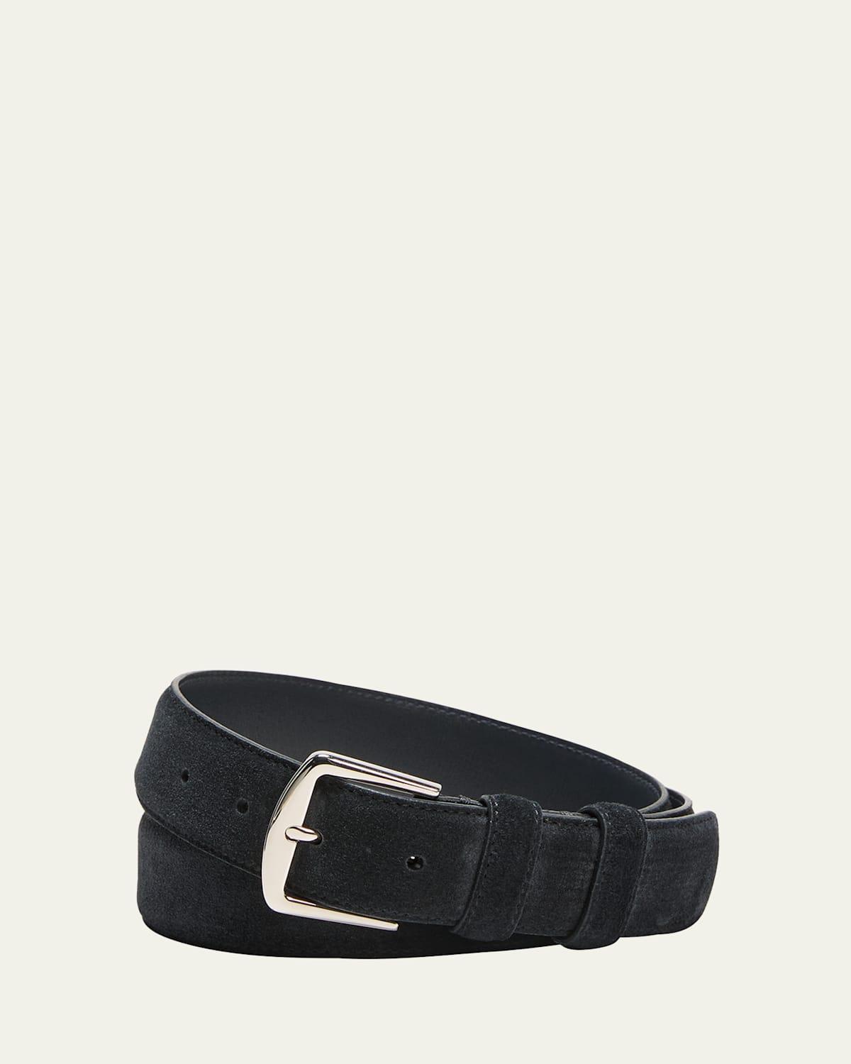 Mens Basic Suede Belt Product Image