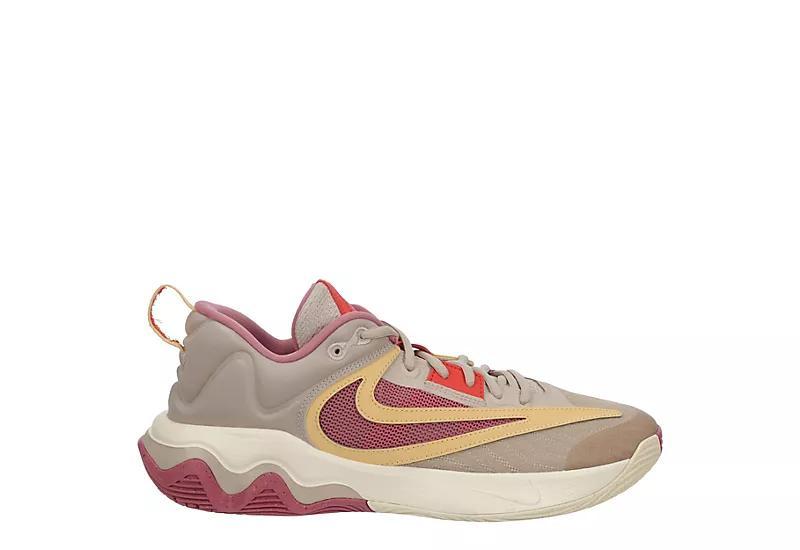 Nike Giannis Immortality 3 Mens Basketball Shoes Fossil Grey Gold Product Image