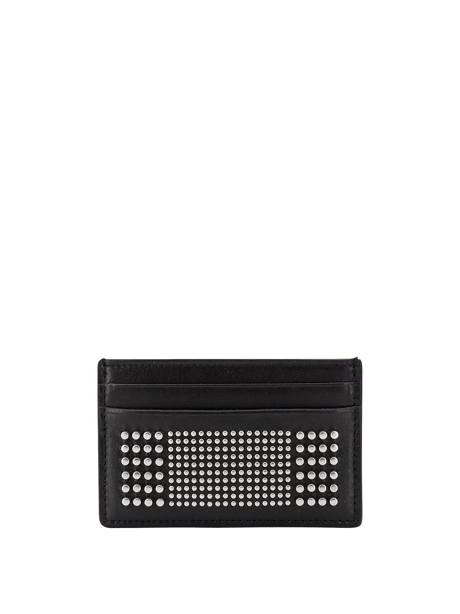 Card Holder In Black Product Image