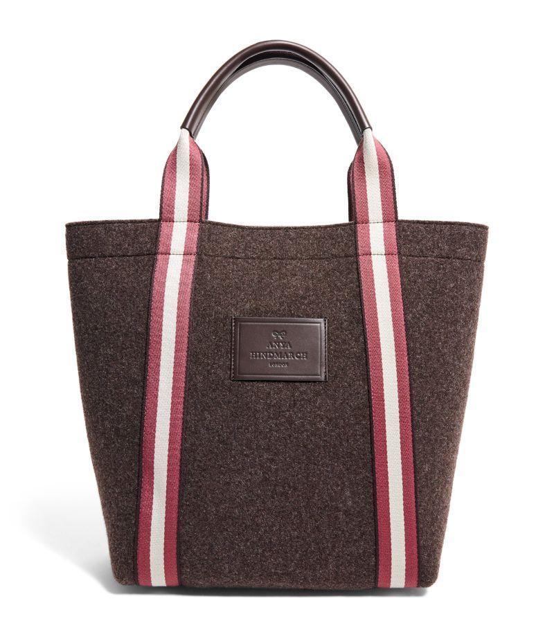 Midi Pont Tote Bag In Brown Product Image