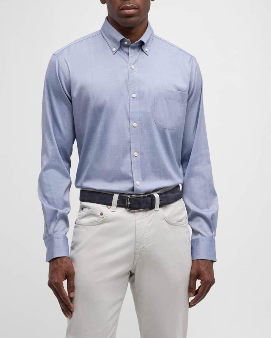 Men's Campbell Crown Cotton-Stretch Sport Shirt Product Image