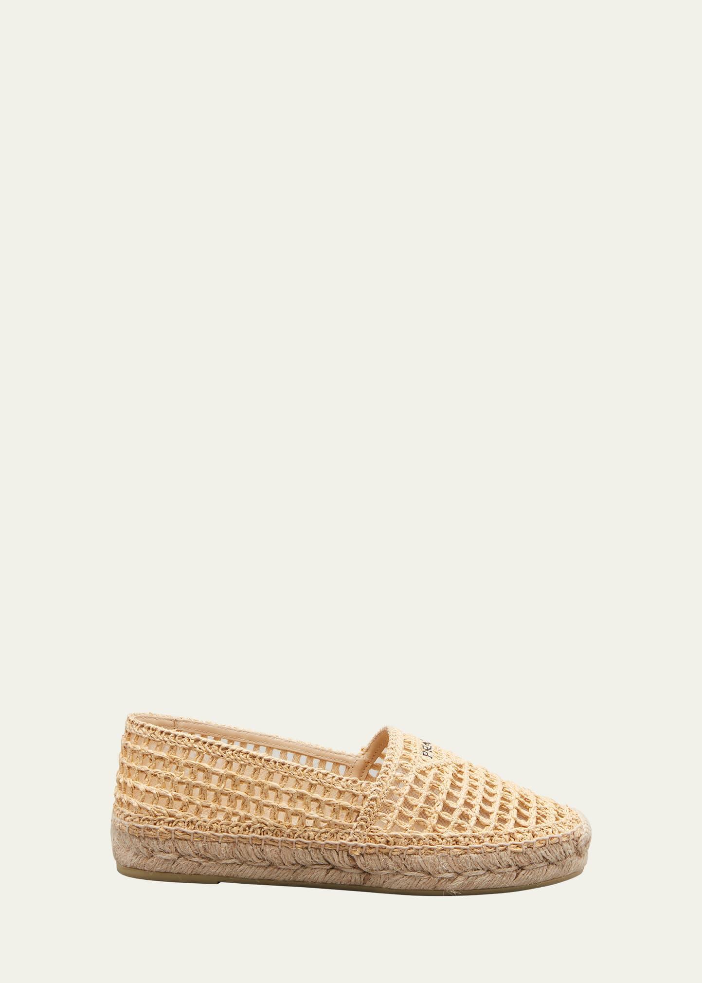 Prada Raffia Espadrille Flat Product Image