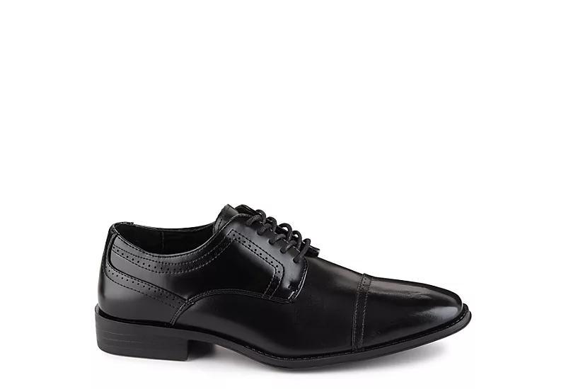 Stacy Adams Waltham Mens Leather Dress Shoes Black Product Image