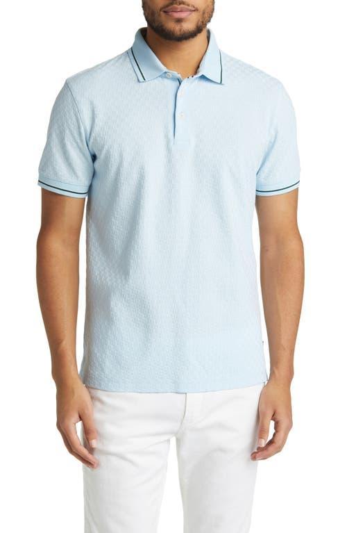 Ted Baker London Palos Regular Fit Textured Cotton Knit Polo Product Image