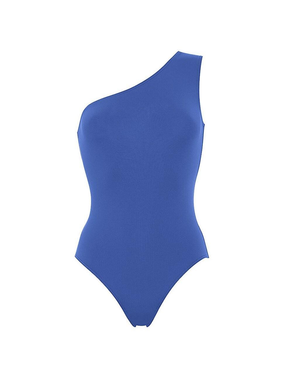 Womens Effigie One-Shoulder One-Piece Swimsuit Product Image