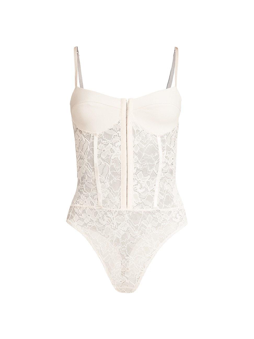 Free People X Intimately FP Lace Night Rhythm Bodysuit Size L, M, S, XL. Product Image