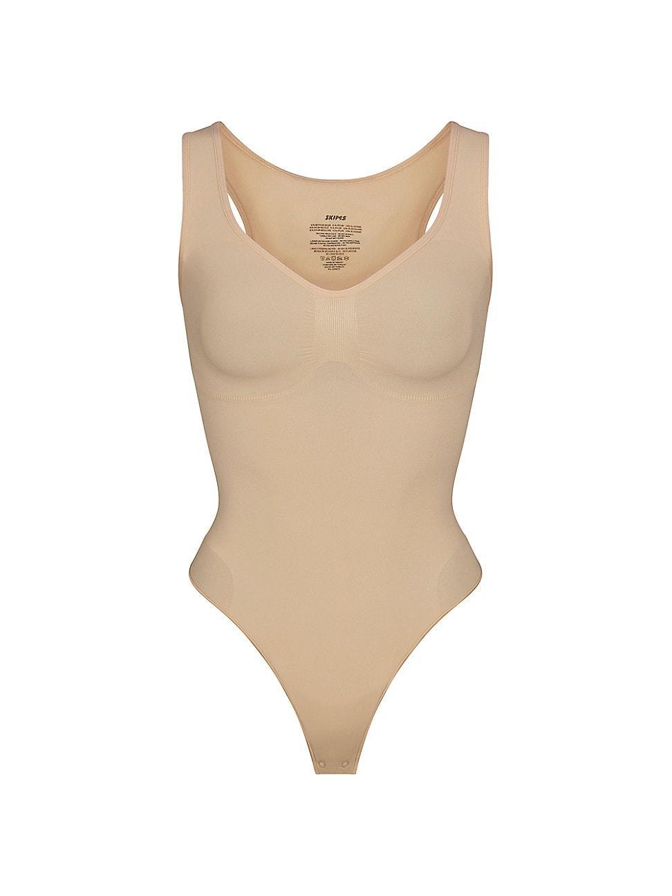 Seamless Sculpt Scoop-Neck Thong Bodysuit Product Image