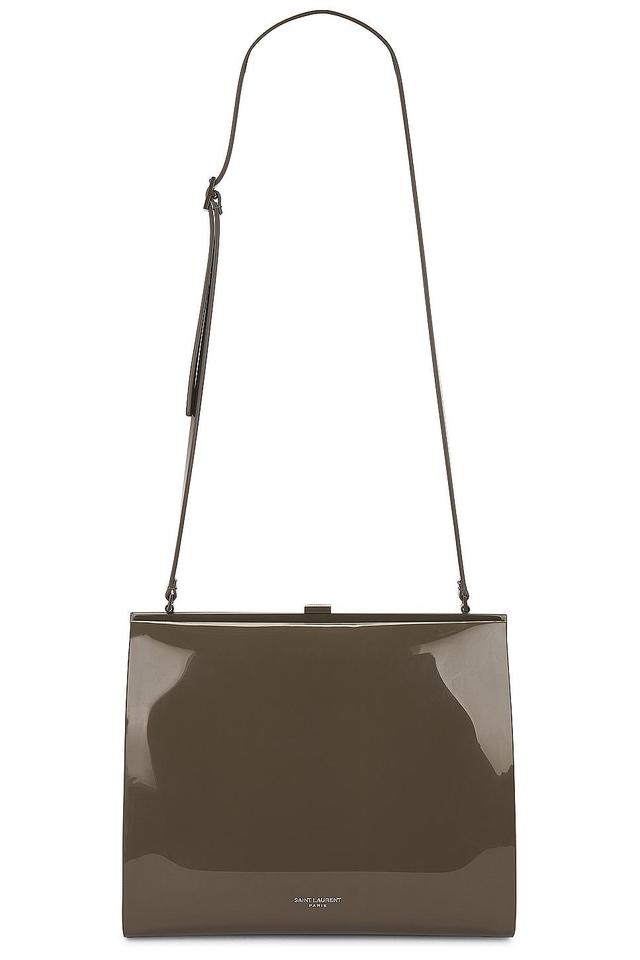 Saint Laurent Small Le Anne-marie Shoulder Bag in Olive Product Image