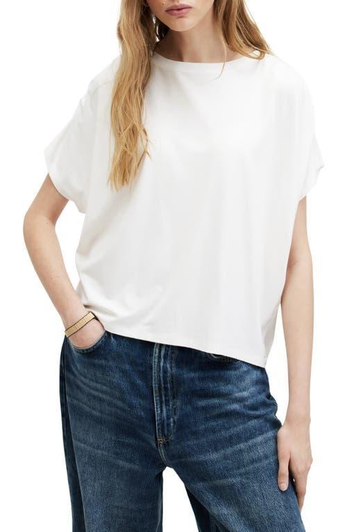 AllSaints Natalie Ruched Shoulder T-Shirt Product Image