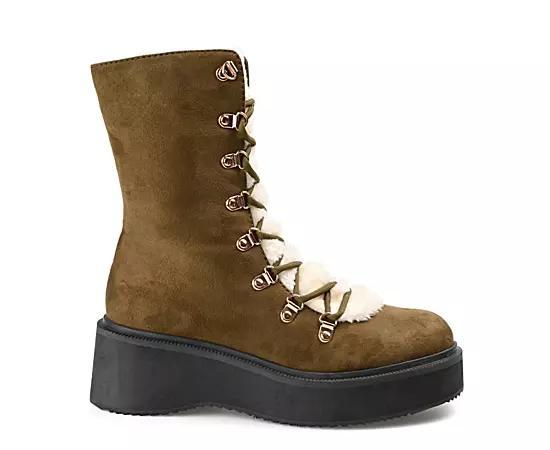 Journee Collection Kannon Tru Comfort Foam Womens Combat Boots Product Image