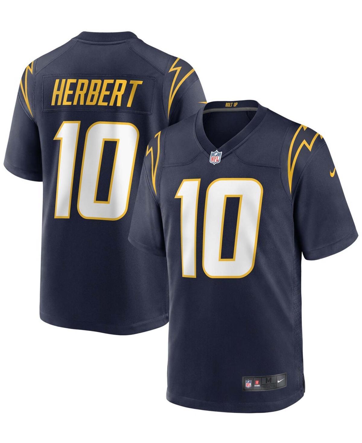 Mens Nike Justin Herbert Los Angeles Chargers Alternate Game Jersey Blue Product Image