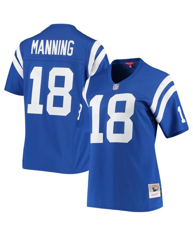 Womens Mitchell & Ness Peyton Manning Royal Indianapolis Colts 1998 Legacy Replica Jersey Product Image