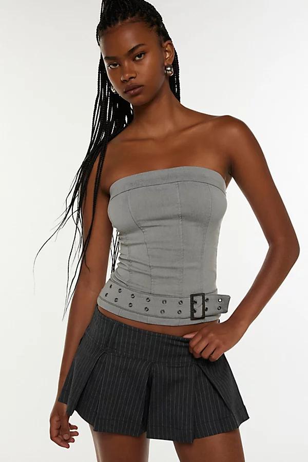 Silence + Noise Mia Buckle Tube Top Womens at Urban Outfitters Product Image