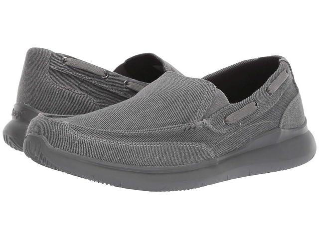 Propet Viasol (Grey) Men's Slip on Shoes Product Image