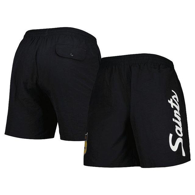 Mens Mitchell & Ness New Orleans Saints Team Essentials Nylon Shorts Product Image