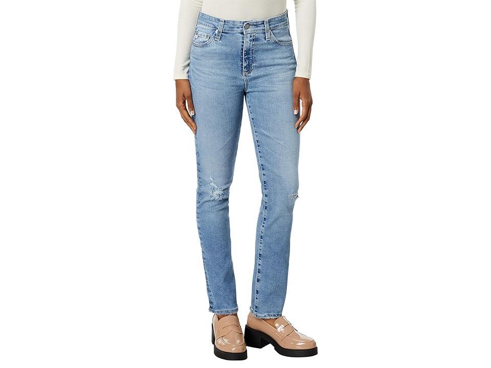 AG Jeans Mari High-Waist Slim Straight Leg Jeans in 20 Years Liberty (20 Years Liberty) Women's Jeans product image