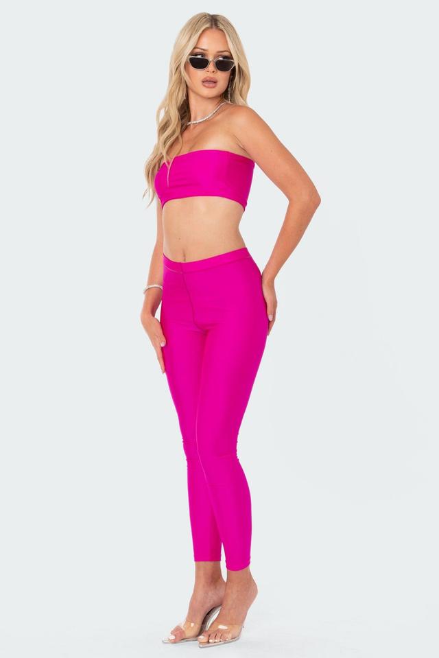 Daphne Shiny Leggings Product Image