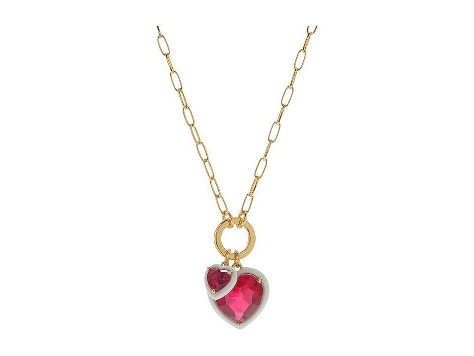 Kate Spade New York Charm Pendant Necklace Multi) Necklace Product Image