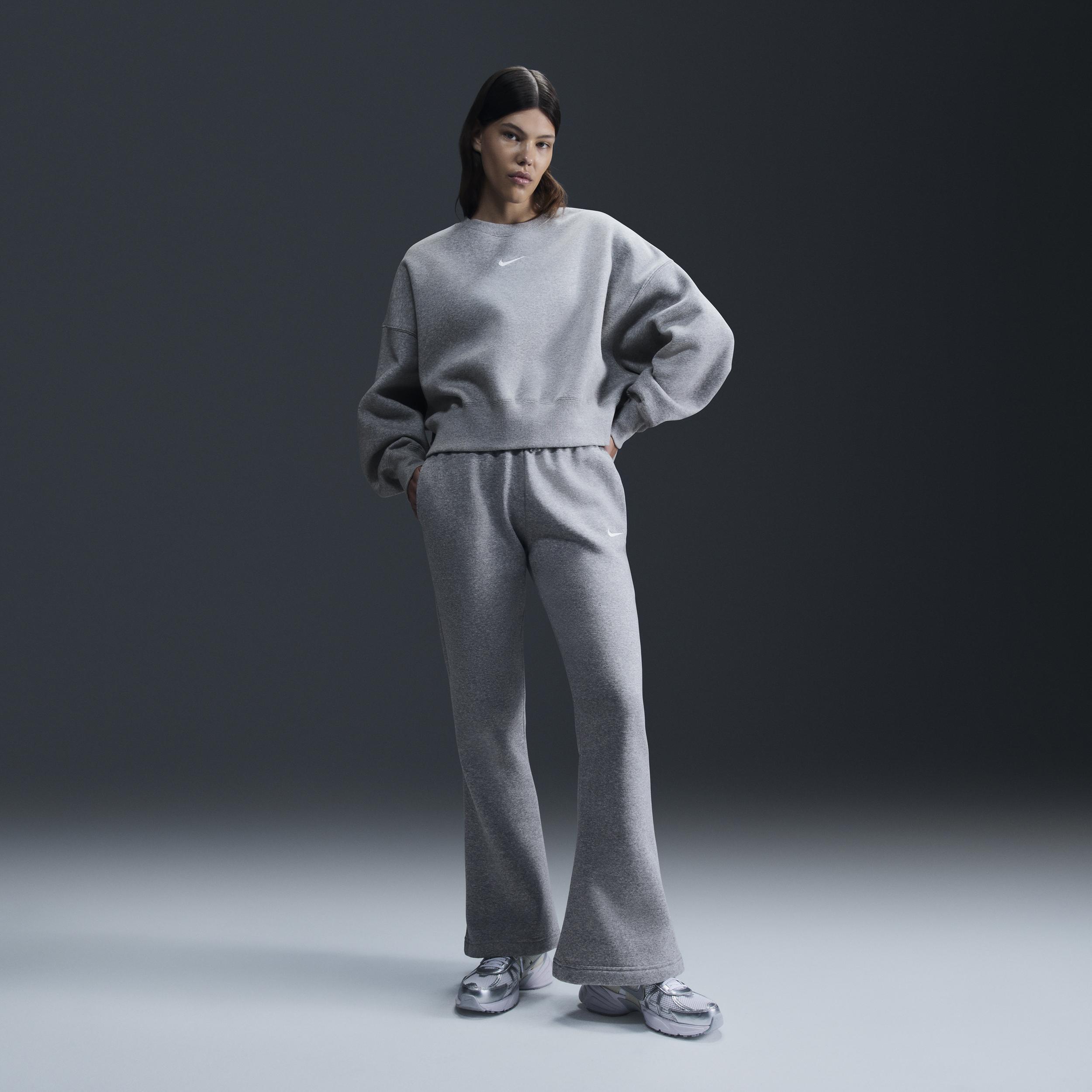 Nike Womens Nike NSW Style Fleece Crew OOS - Womens Product Image