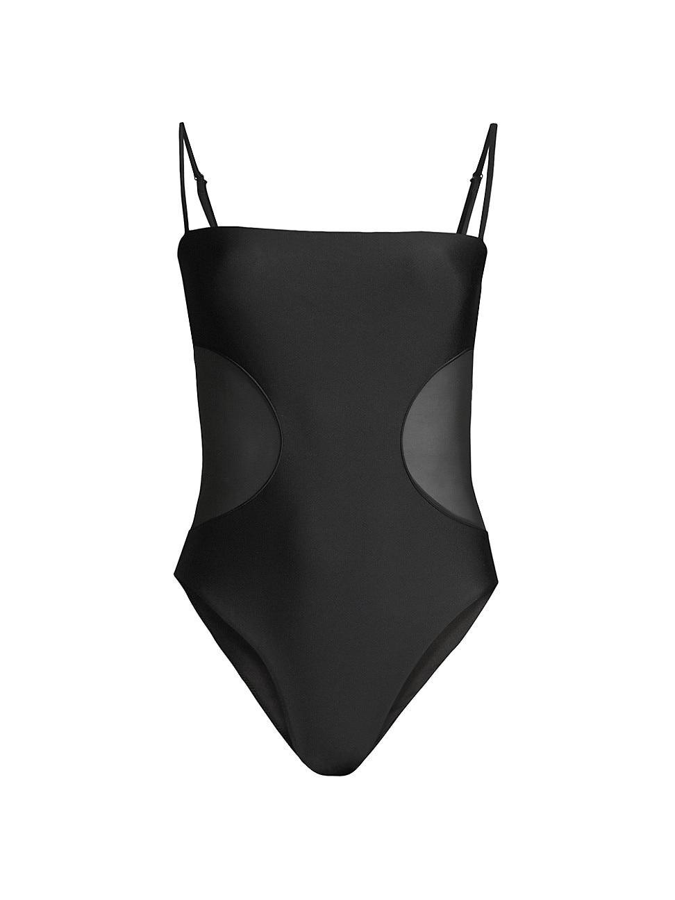 Ramy Brook Novalee Mesh Inset One-Piece Swimsuit Product Image