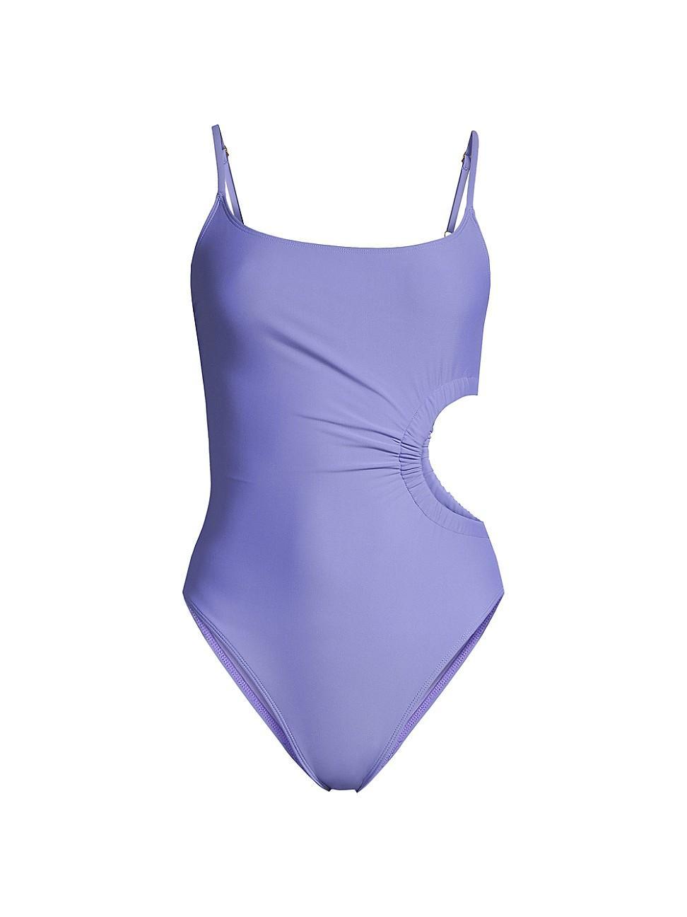 Womens Blythe Cut-Out One-Piece Swimsuit Product Image