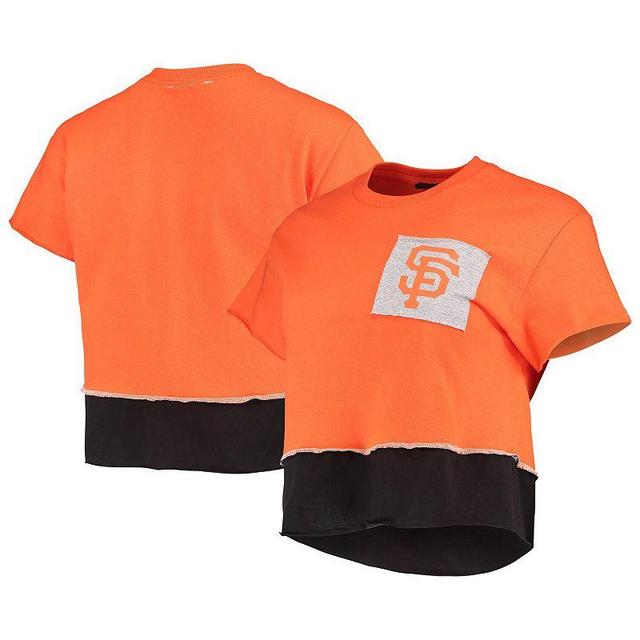 Womens Refried Apparel San Francisco Giants Cropped T-Shirt Product Image