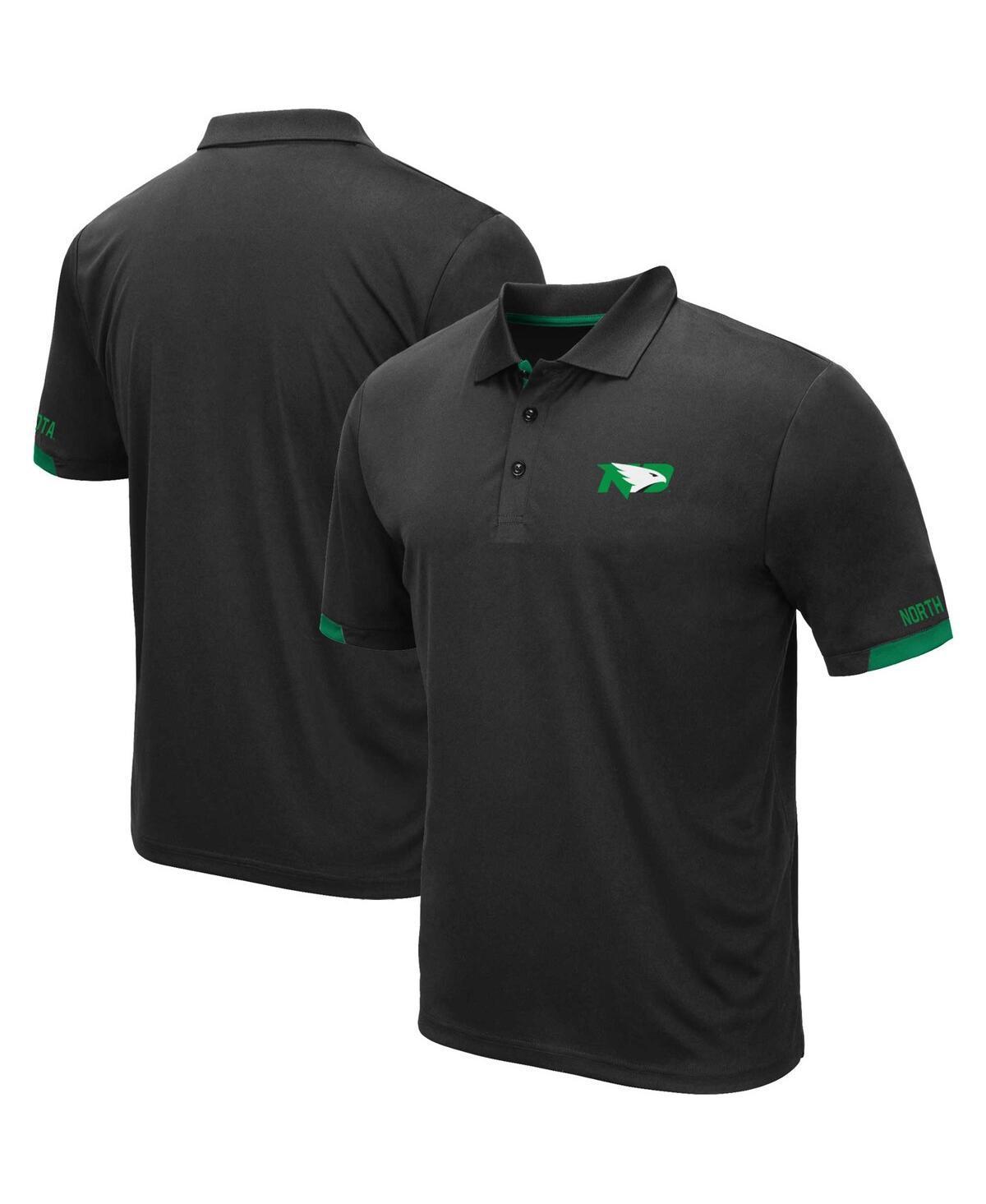 Mens Colosseum Black North Dakota Santry Polo Product Image