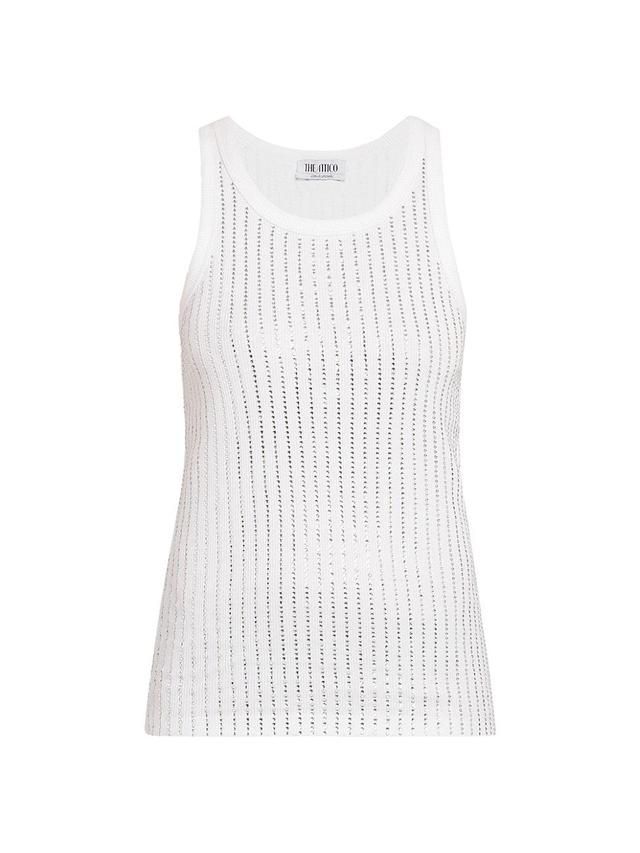 Womens Crystal Tank Top Product Image