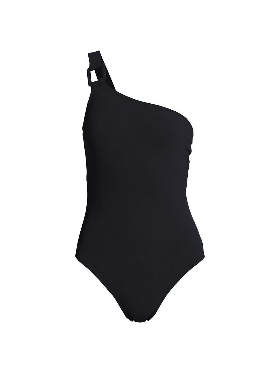 Womens Juni One-Shoulder One-Piece Swimsuit Product Image