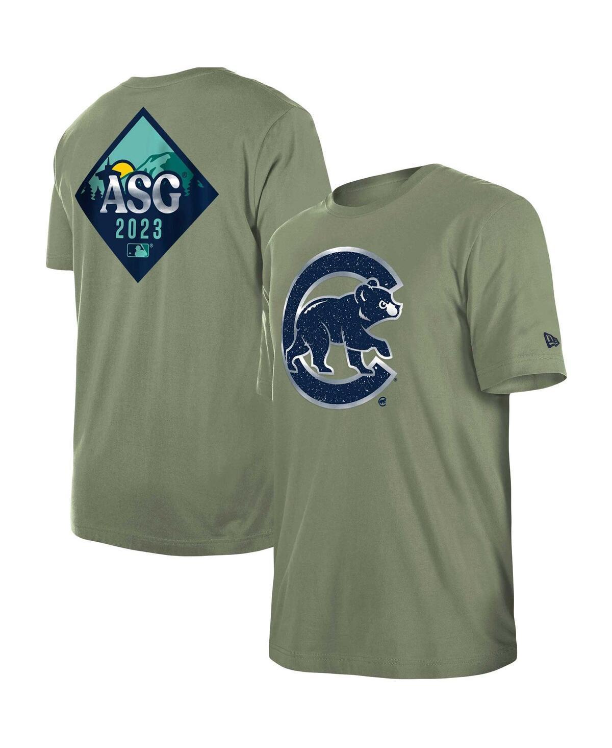 Mens New Era Green Chicago Cubs 2023 All-Star Game Evergreen T-shirt Product Image