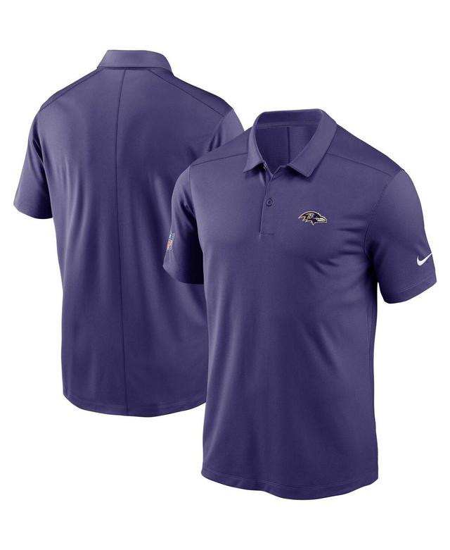 Mens Nike Purple Baltimore Ravens Sideline Victory Performance Polo Shirt Product Image