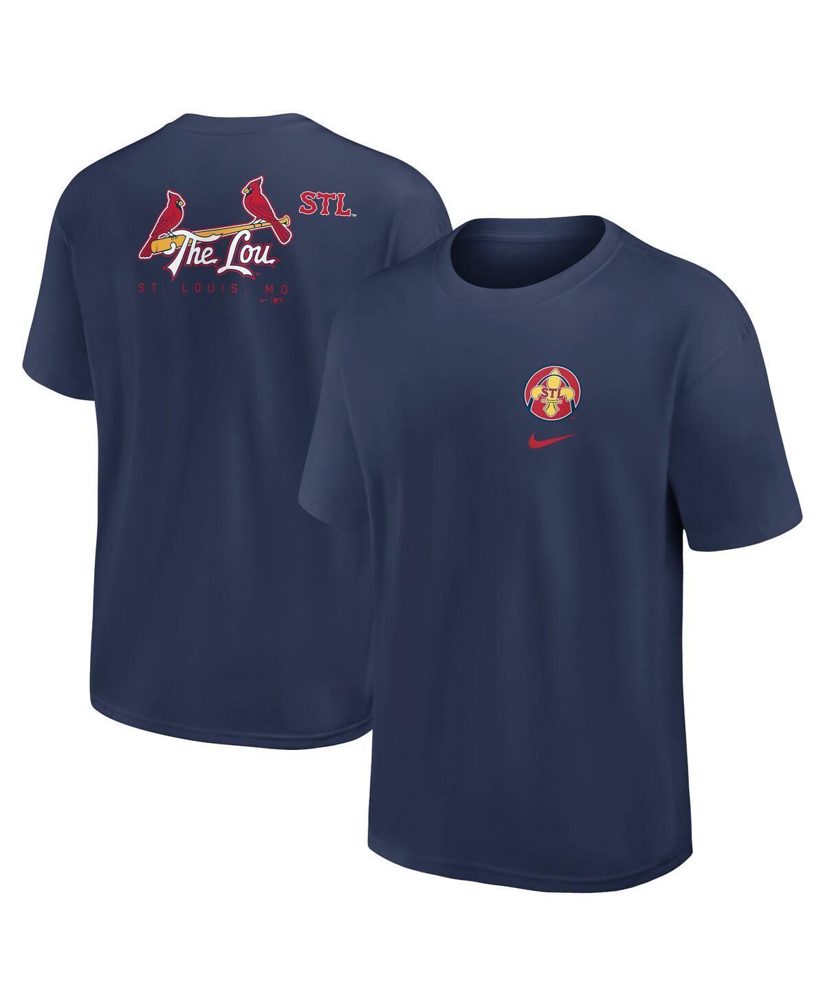 Nike Mens Navy St. Louis Cardinals 2024 City Connect Max 90 T-Shirt Product Image