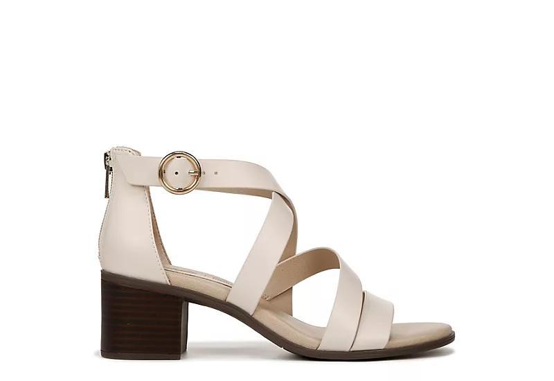 LifeStride Heritage Womens Strappy Sandals Ivory Product Image