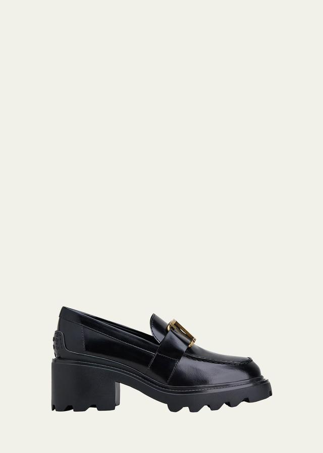 Tods Buckle Moc Toe Loafer Product Image