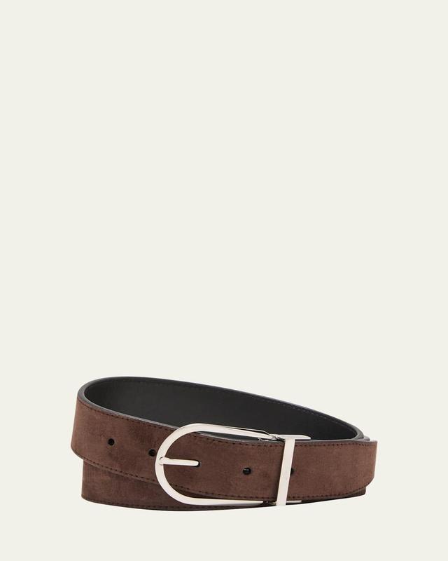 Mens Reversible Suede Belt Product Image