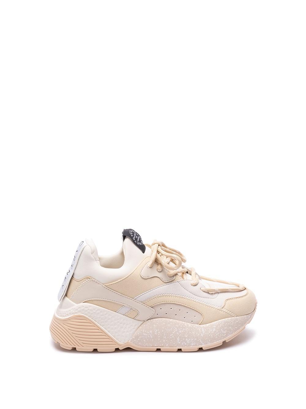 Eclypse Pastel Monochrome Sneakers In White Product Image