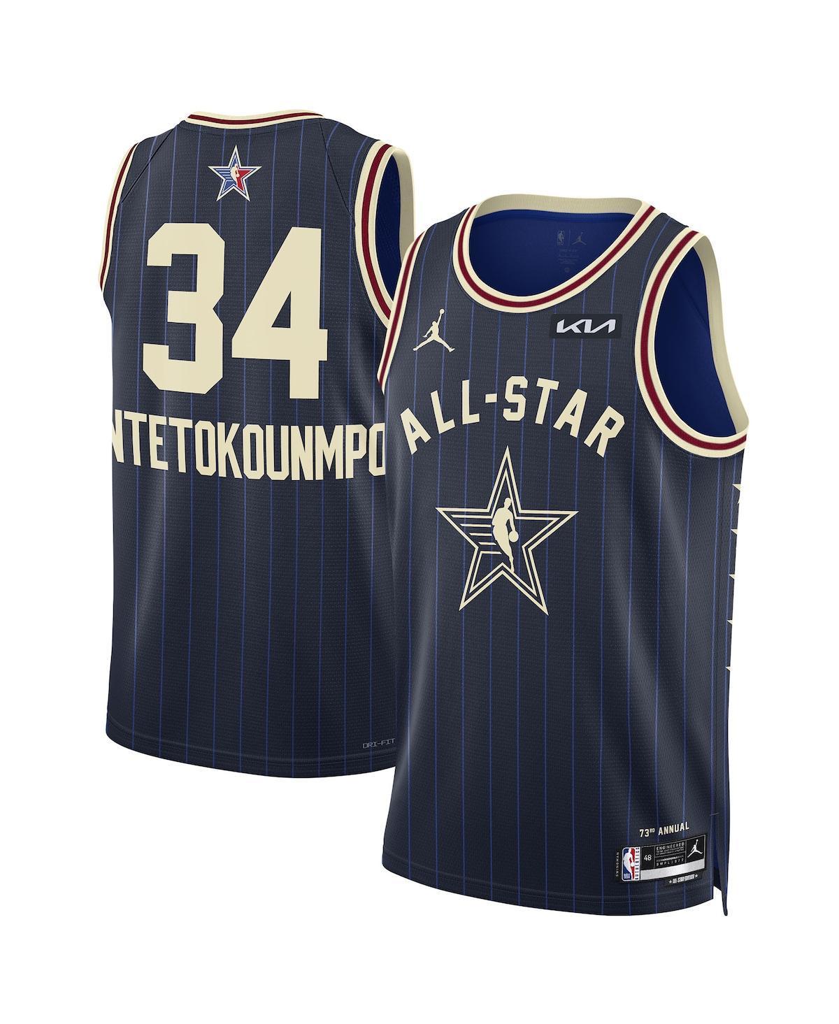 Men's Giannis Antetokounmpo 2024 NBA All-Star Weekend Essential Jordan Dri-FIT NBA Swingman Jersey Product Image