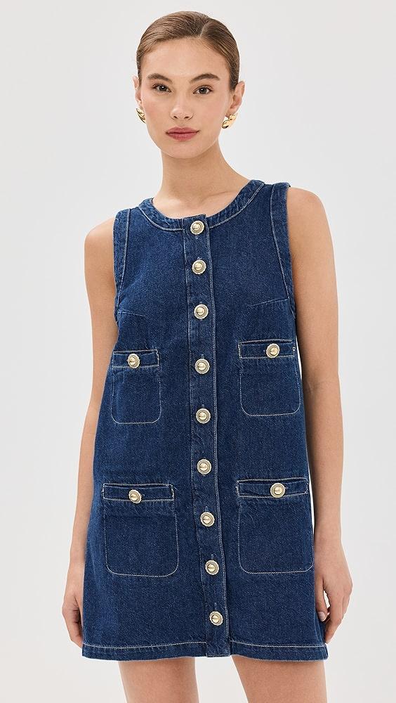 Reformation Tropez Denim Mini Dress | Shopbop Product Image