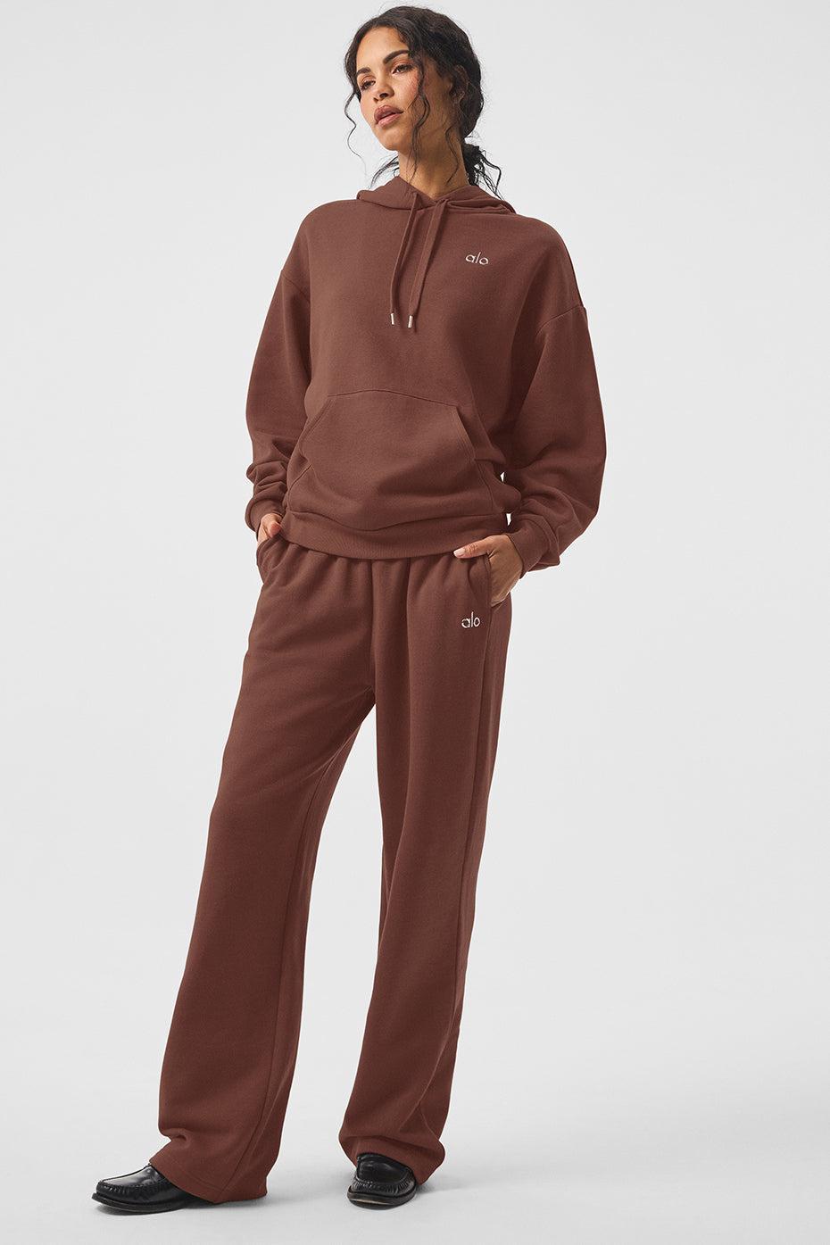 Accolade Straight Leg Sweatpant - Chestnut Female Product Image