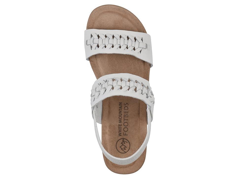 White Mountain Pretreat Leather) Women's Sandals Product Image